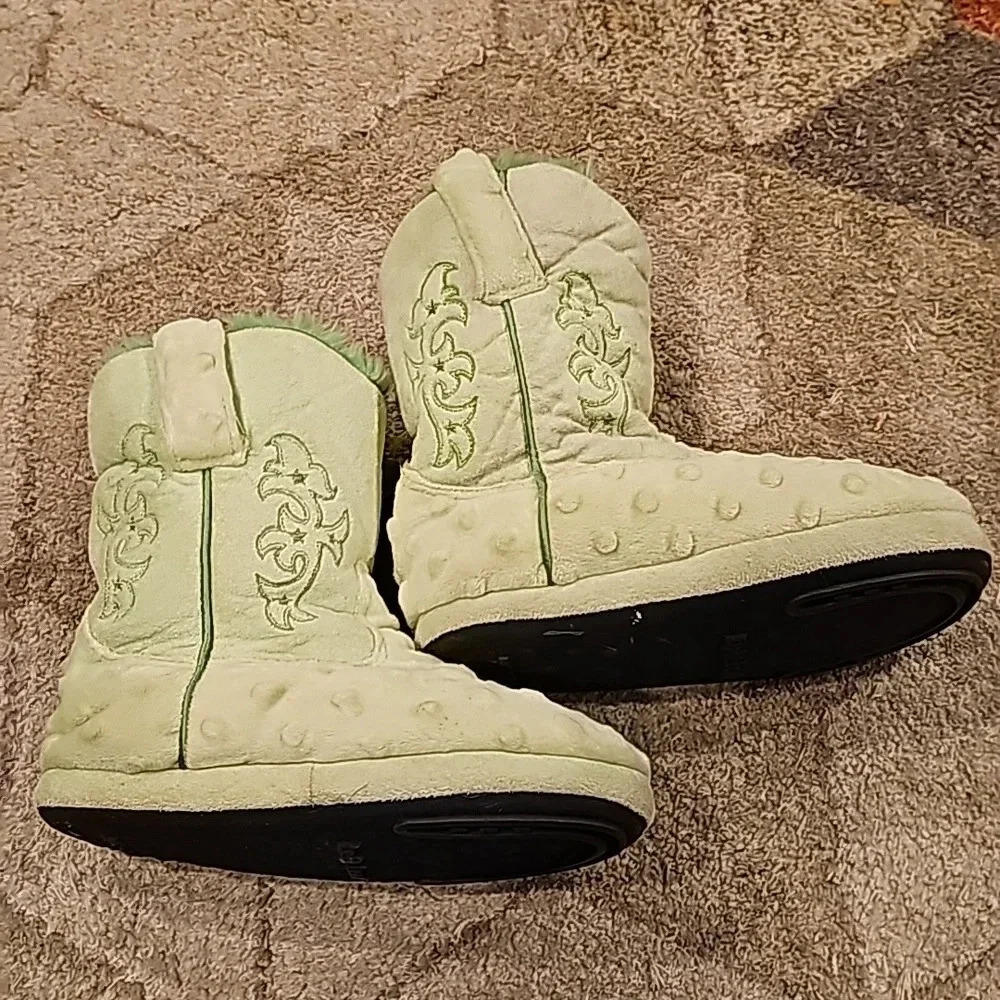 Montana silversmiths cowboy boot slipper